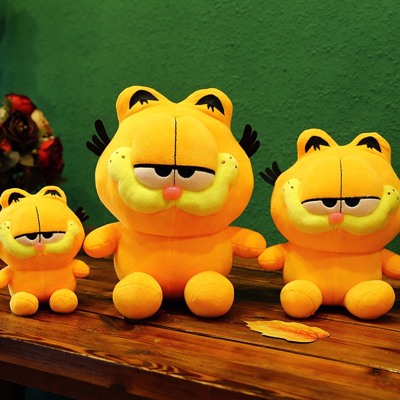 2022 New Style The Garfield Show Plush Stuffed Toys Kids Accompany Dolls Pillow Bed Ornaments Decoration 2