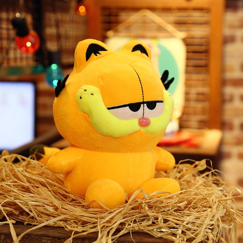 2022 New Style The Garfield Show Plush Stuffed Toys Kids Accompany Dolls Pillow Bed Ornaments Decoration 3