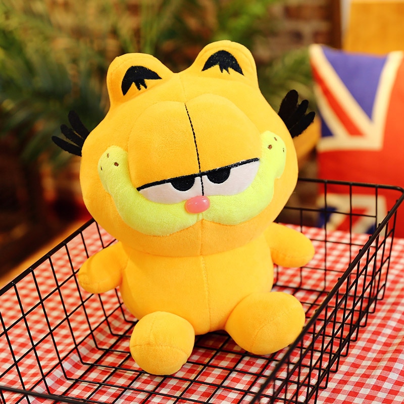 2022 New Style The Garfield Show Plush Stuffed Toys Kids Accompany Dolls Pillow Bed Ornaments Decoration - Ring Fidget Store