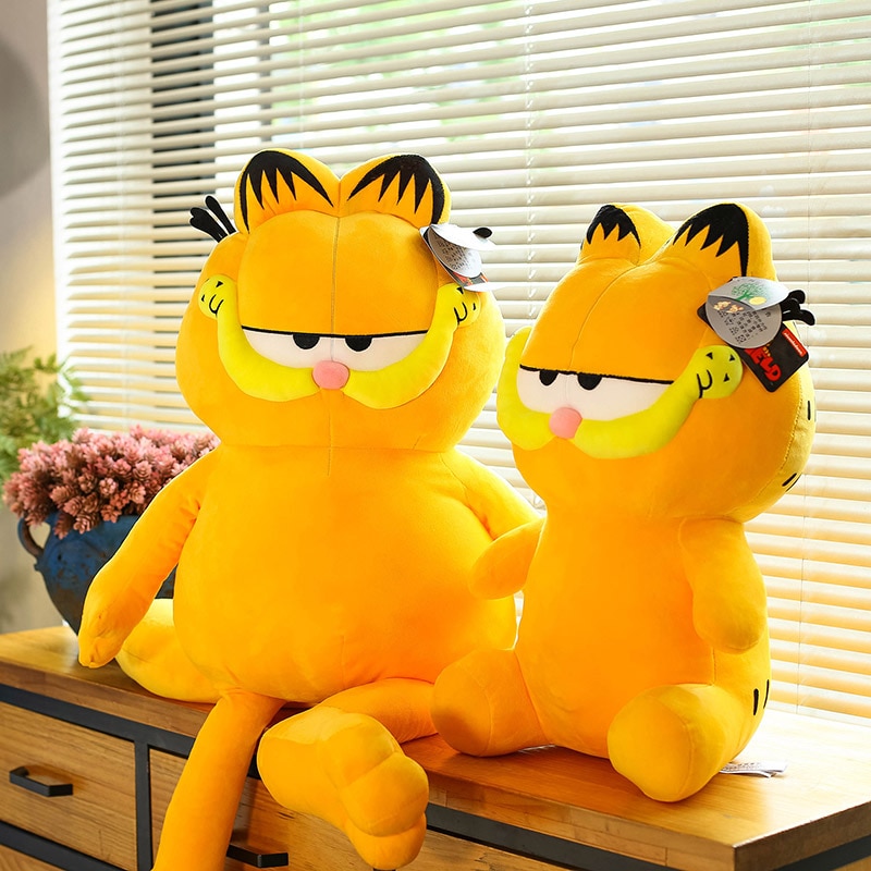 50cm Cute Soft Garfield Plush Toys Office Nap Stuffed Animal Pillow Home Comfort Cushion Christmas Gift 1
