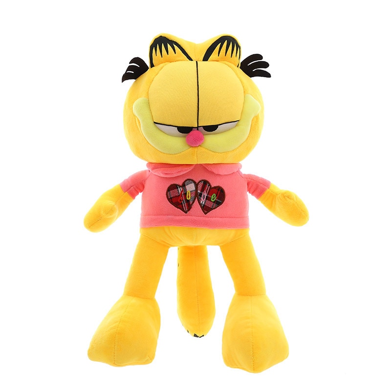 Anime Garfield Fat Angry Cat Plush Toys Animal Kawaii Cat Simulation Ugly Cat Stuffed Doll Pillow 5